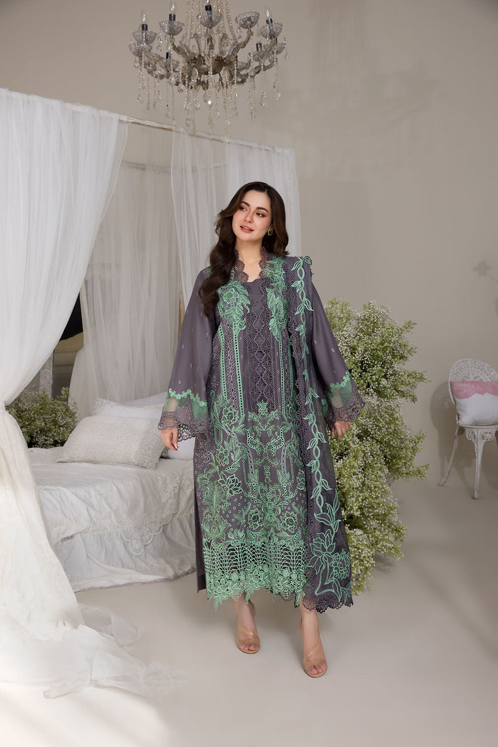 Sobia Nazir Luxury Lawn - 3B Ayla's Atelier